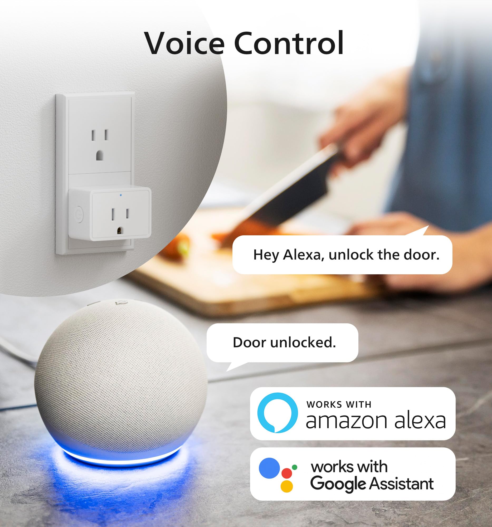 Philips voice control with Alexa and Google Home.