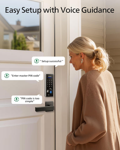 Philips voice-guided programming for setup in multiple languages