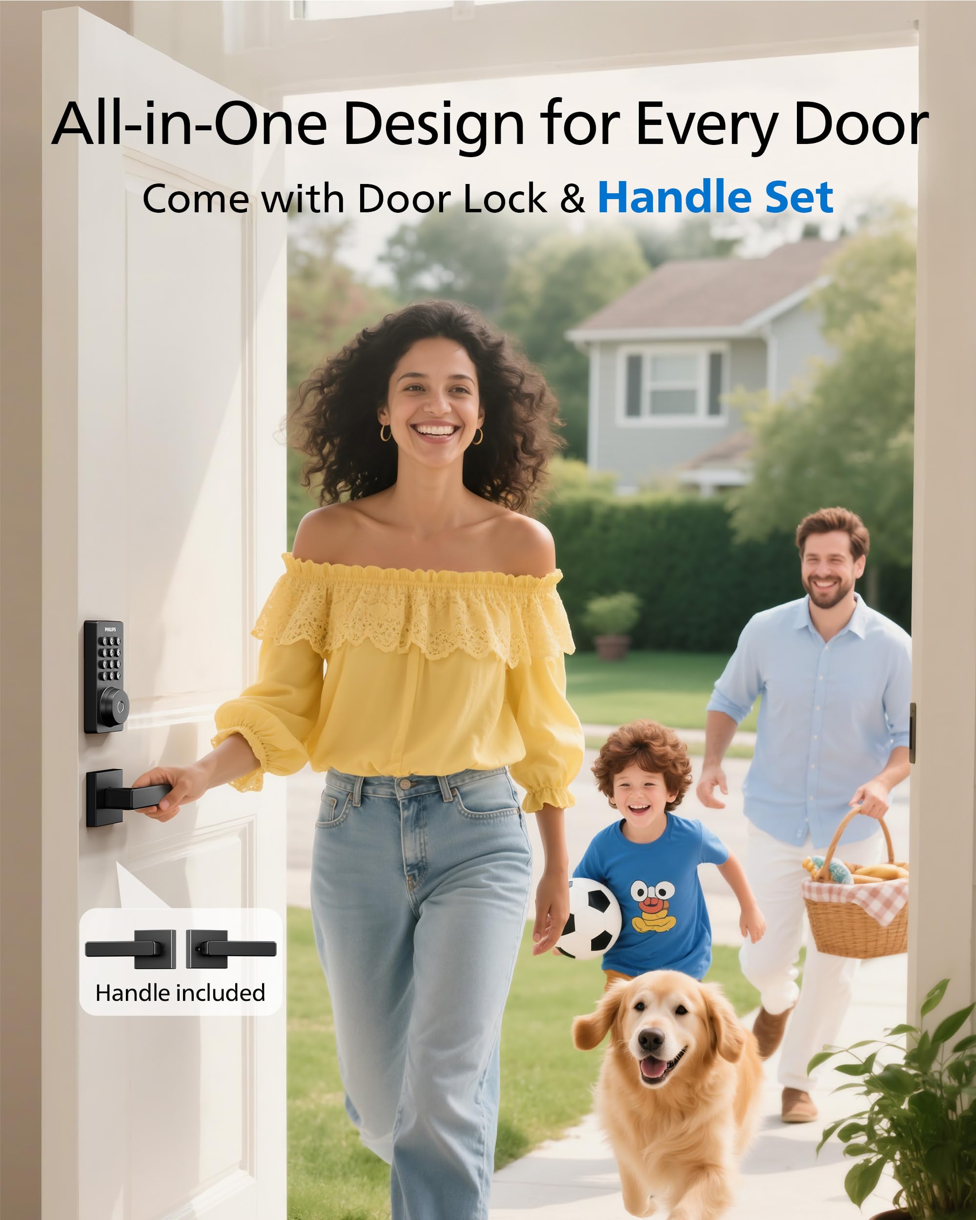 Philips WiFi keypad door lock US-based support ensures quick help
