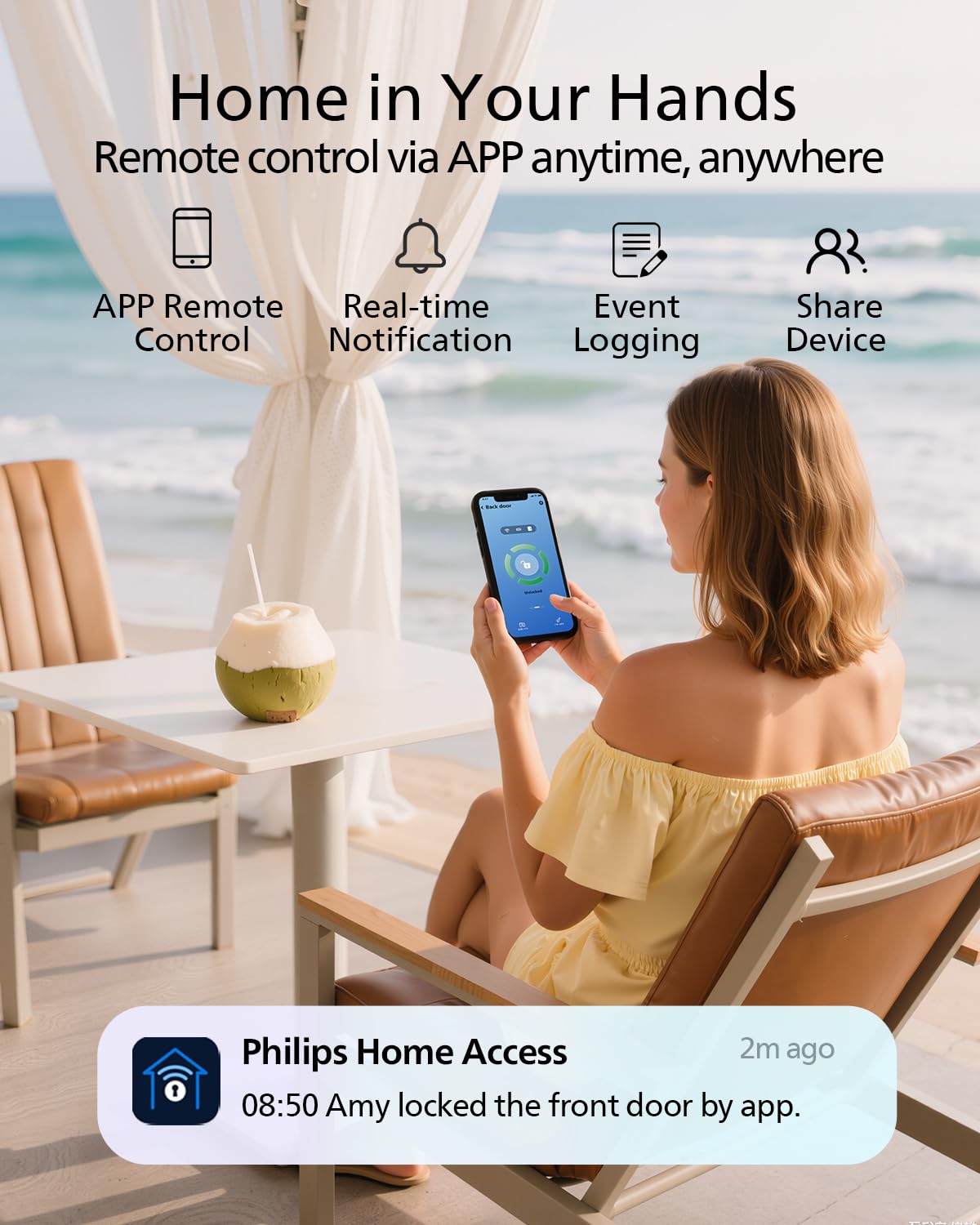 Philips WiFi Gateway included for remote access and real-time updates.