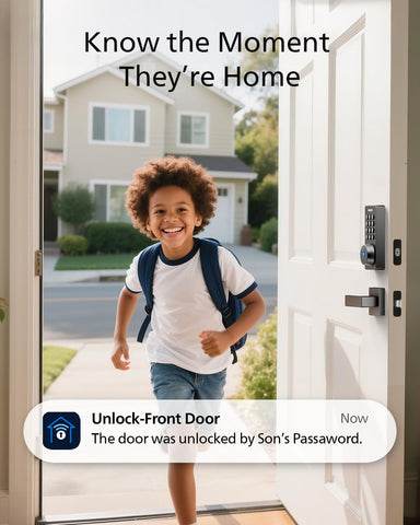 Philips Wi‑Fi lock remote access from the phone anytime, anywhere.