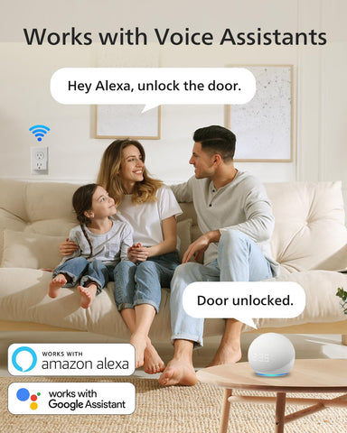 Auto-lock engaging on Philips lock after the door closes.