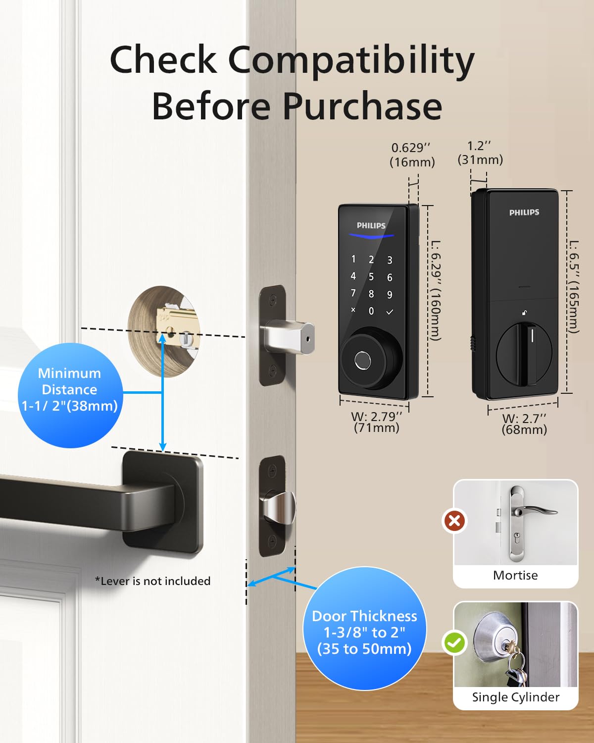 Philips support team ready to help with your smart lock.