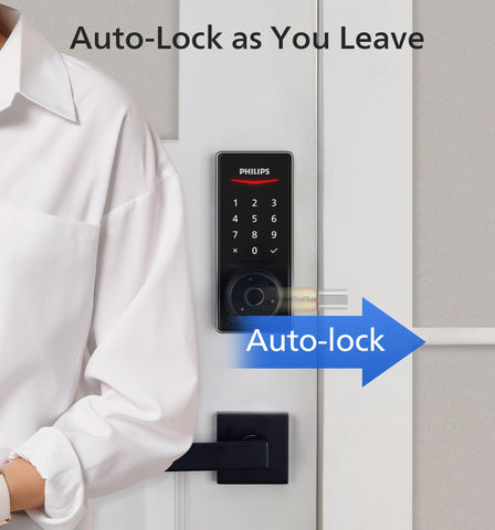 Philips Wi‑Fi Smart Door Lock Wi‑Fi bridge adaptor enabling remote unlocking