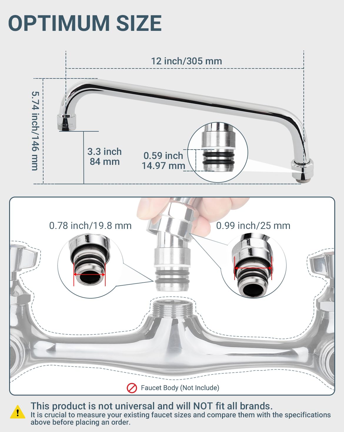 Phivan 360 spray head enables precise rinsing and faster workflow.