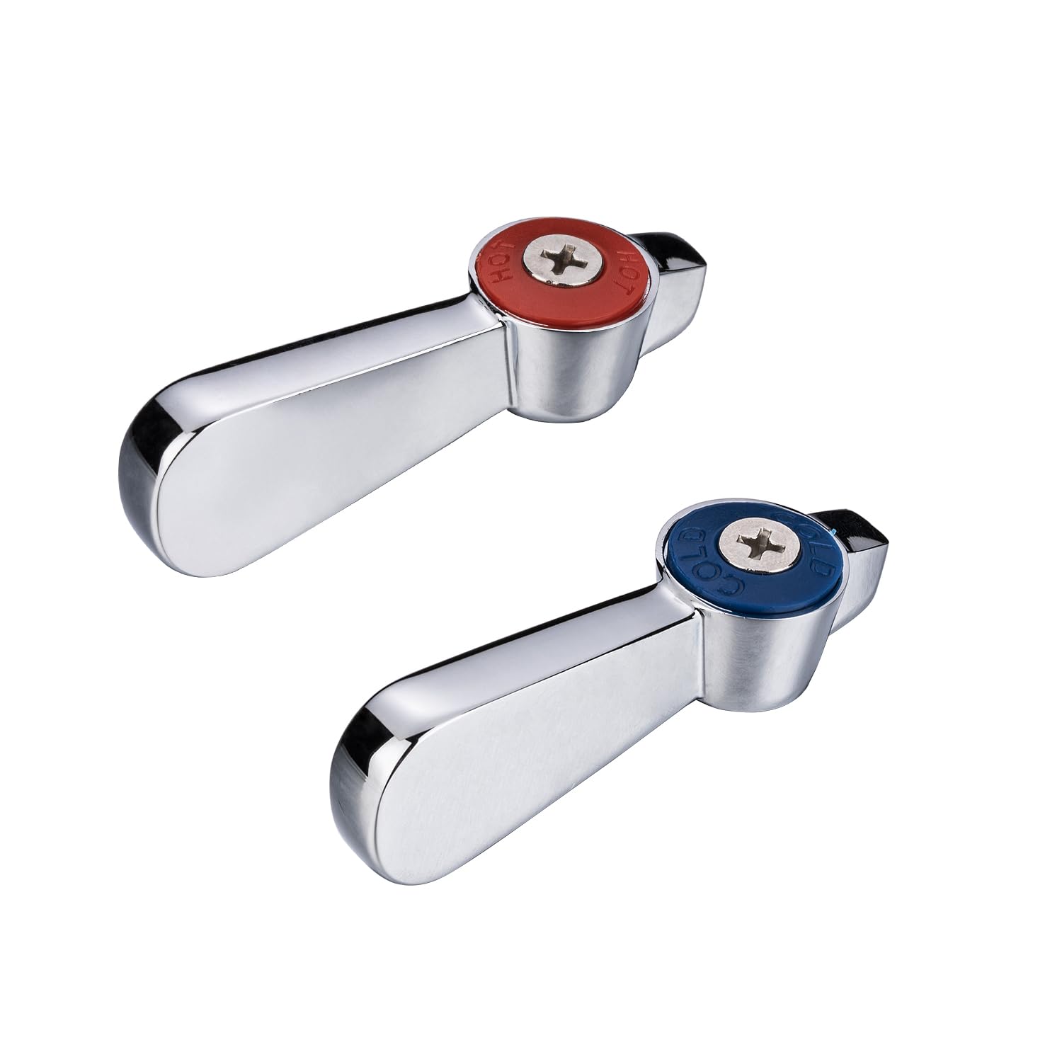 Phivan two-pack lever handles for commercial faucet repairs.