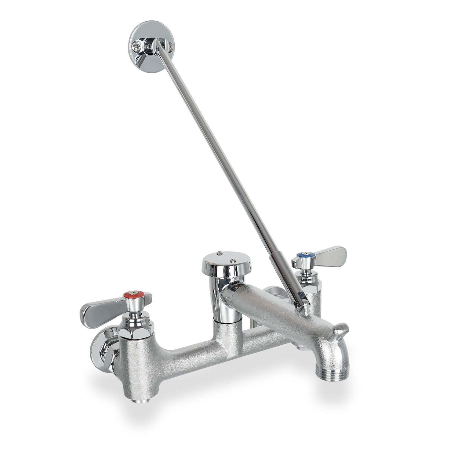 Phivan mop sink faucet with vacuum breaker for safe cleaning in busy spaces.