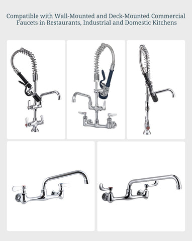 Phivan compatible with 2-3 bay sinks for flexible layouts.