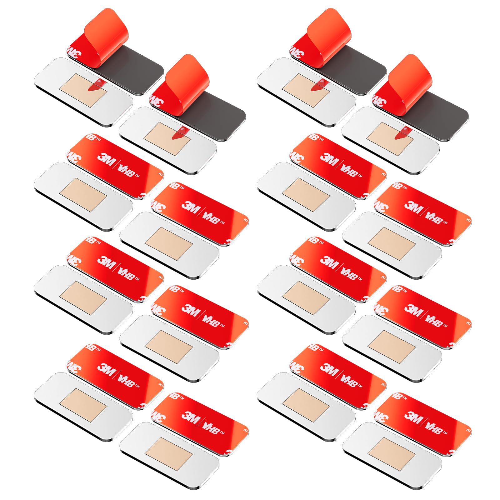 PHIXBEAR 16-pack magnetic cabinet door catch close-up showing strong hold for cabinet doors.