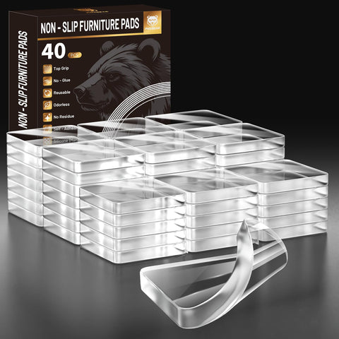 PHIXBEAR non-slip pads under a table prevent sliding and protect floors.