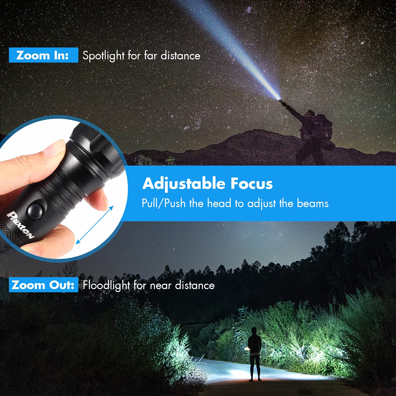 PHIXTON durable metal case and waterproof build withstands rain and rugged use