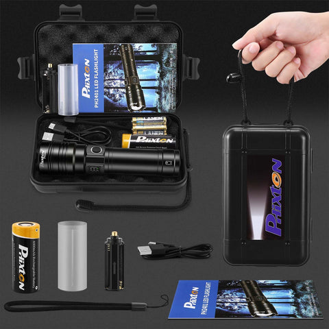 PHIXTON PH2401 durable aluminum body withstands rugged outdoor use