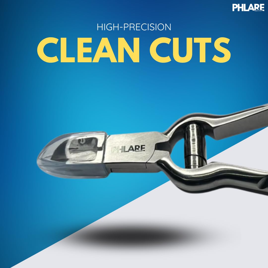 PHLARE Aquatics ergonomic reef tool with soft grip for controlled cuts.