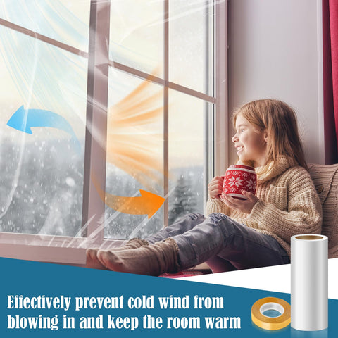 Phoncoo kit covering ten standard 3x5 ft windows for winter sealing.