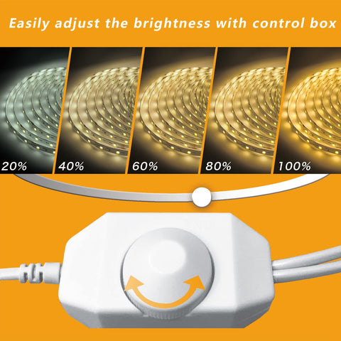 phopollo LED strip outlines a cozy bedroom mood with gentle illumination