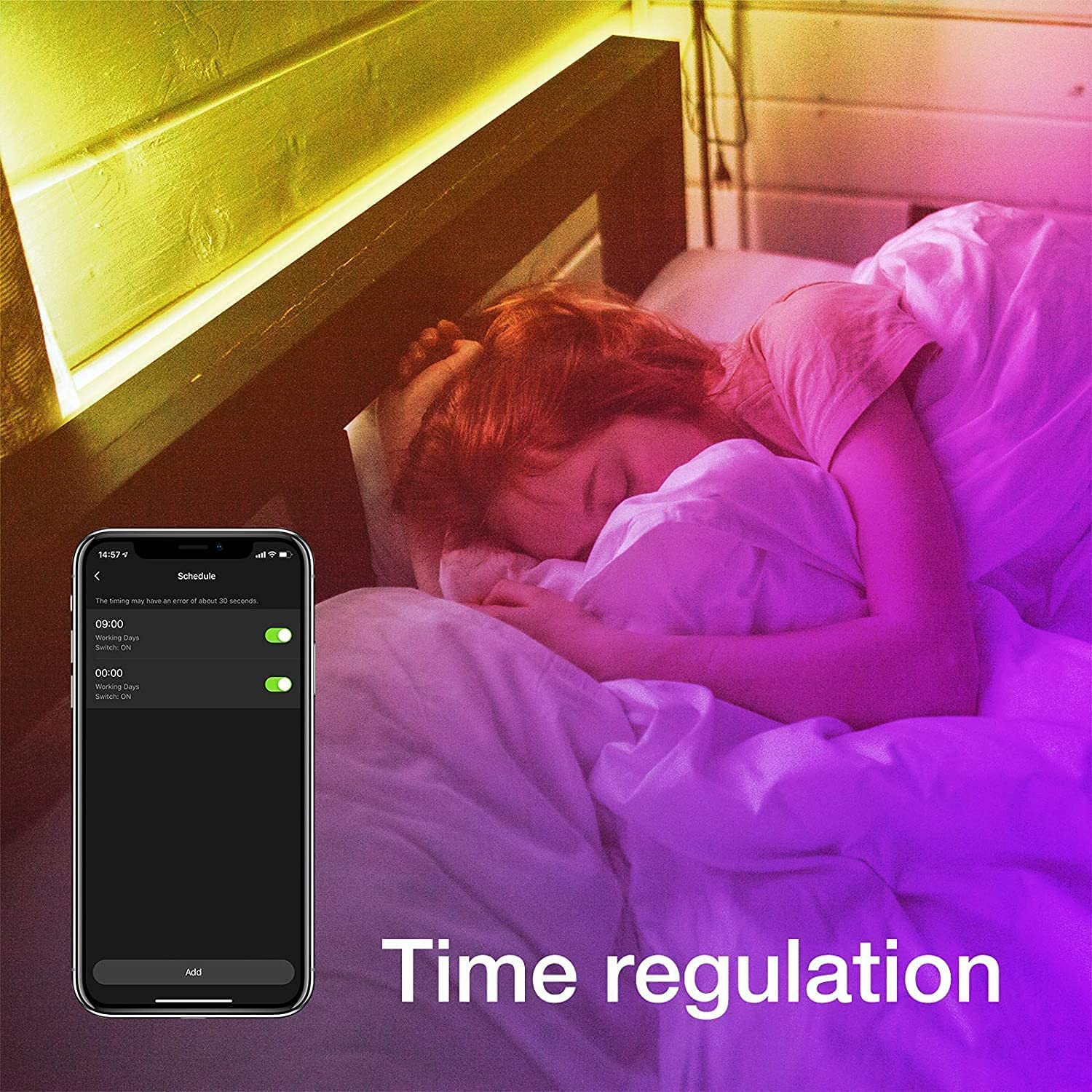 Phopollo LED strip app control interface for customization