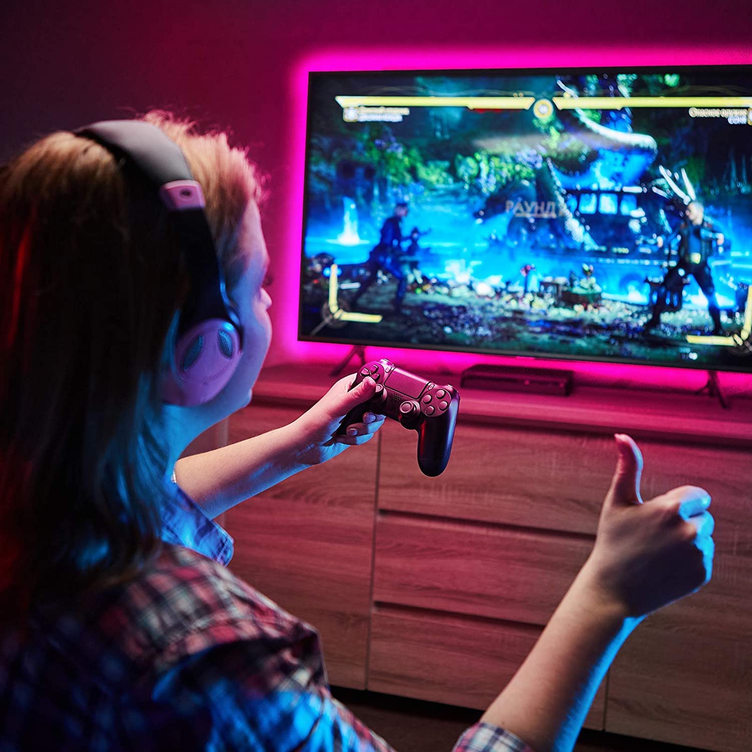 phopollo led strip light indoor use not waterproof