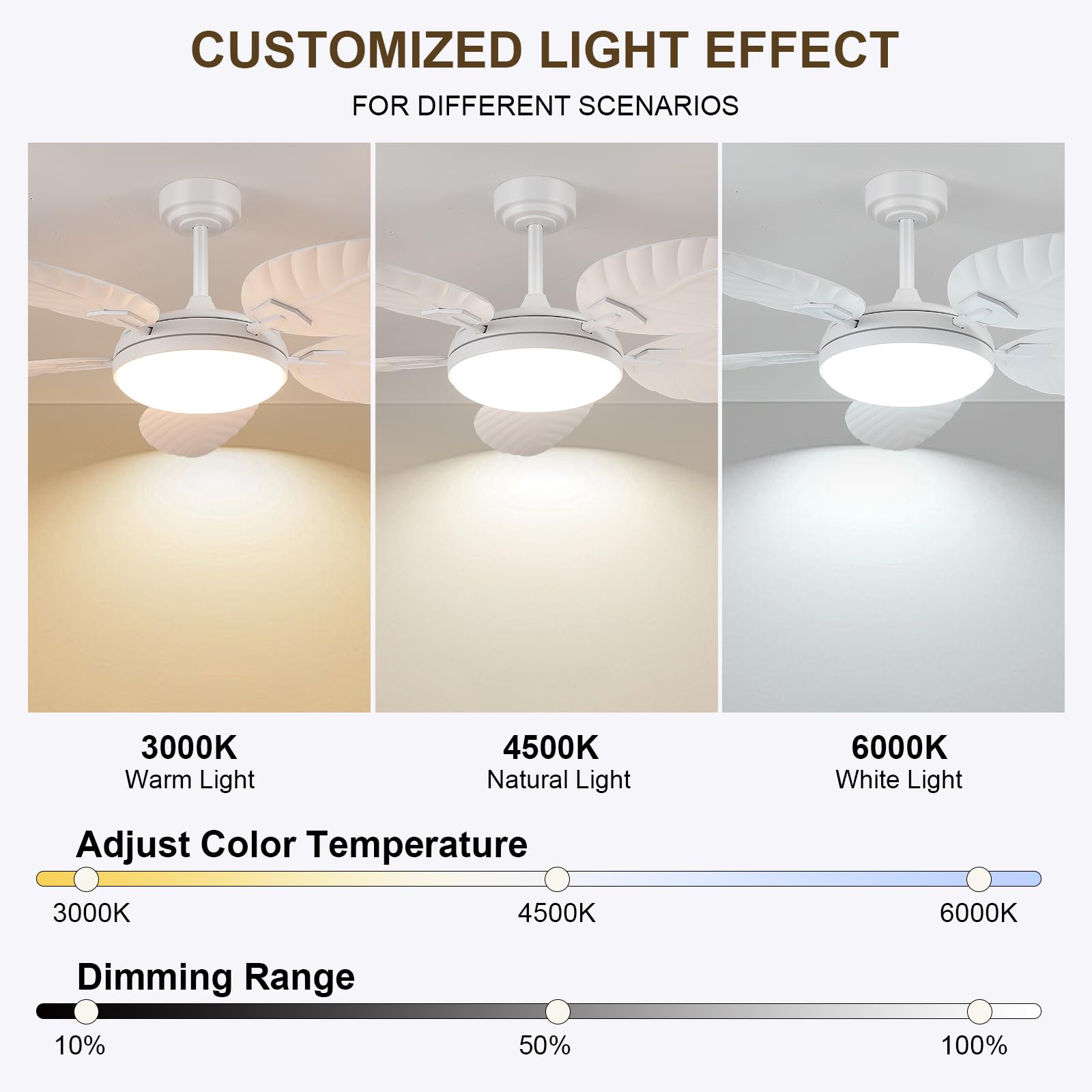 PHORUS remote control for convenient operation of fan and light
