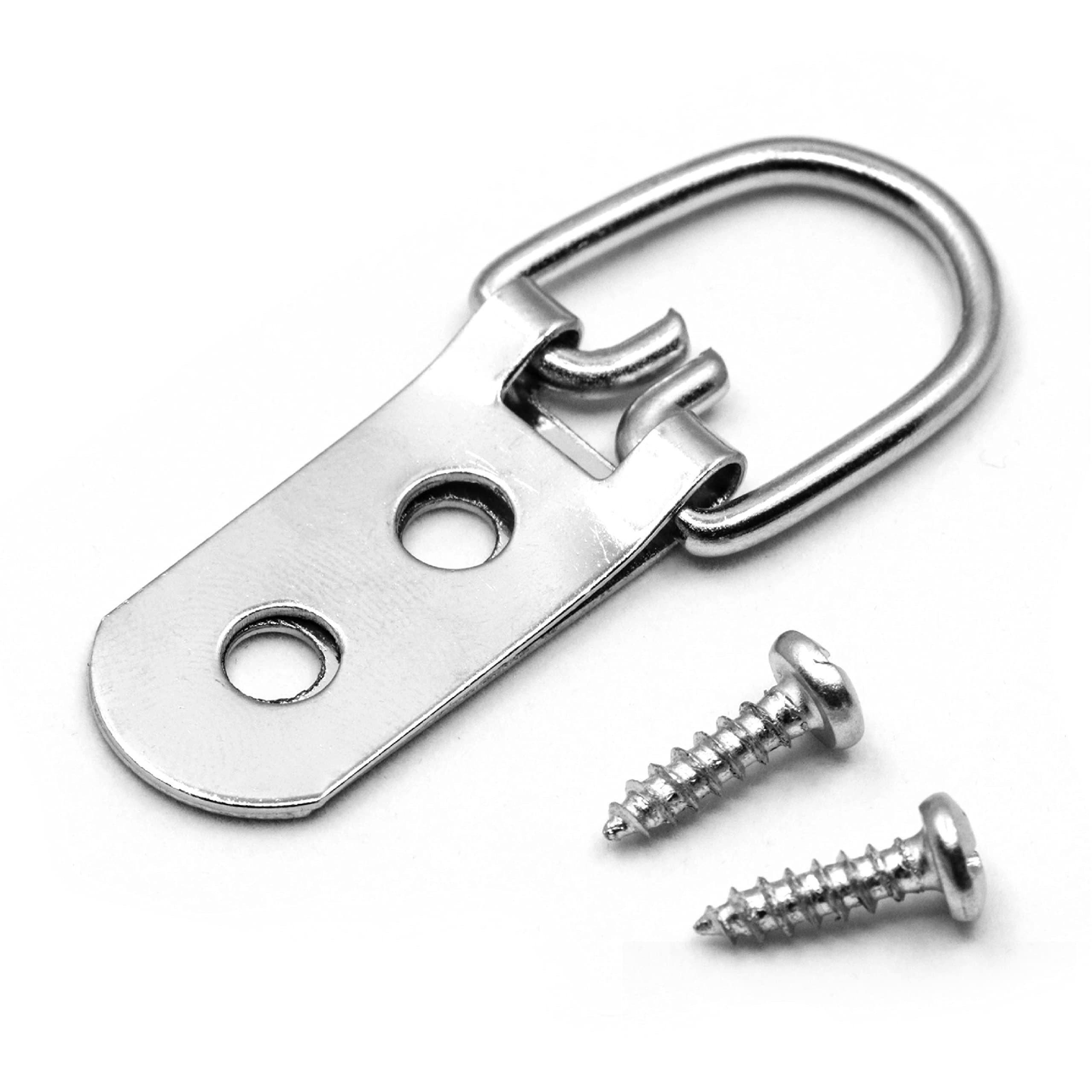 PHS D-ring hangers with screws bulk pack for quick frame hanging