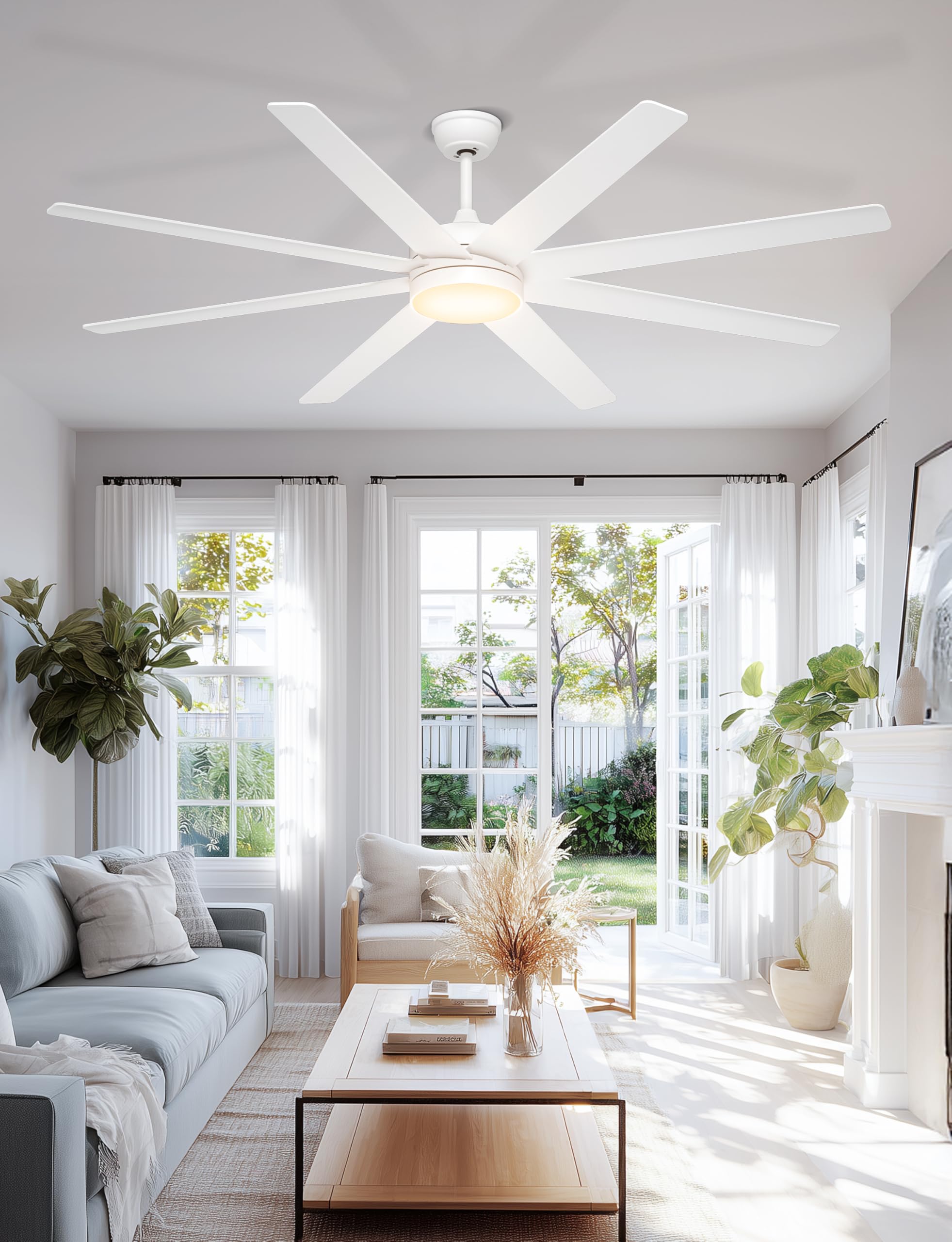 Phylluz sloped-ceiling installation supports up to 15 degrees.