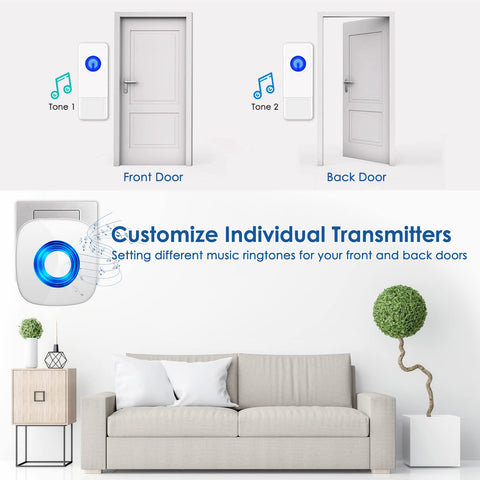 PHYSEN 58 chimes offer customizable tones for different rooms.