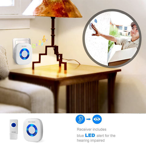 PHYSEN volume controls range from whisper to loud alerts.