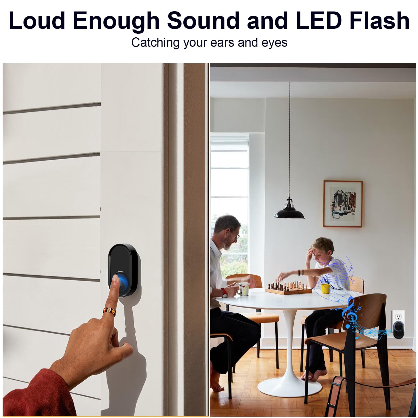PHYSEN receivers plugged in provide reliable indoor alerts around the home or classroom.