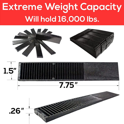 PHYXOLOGY SUPPLY never-rot shims designed for outdoor durability