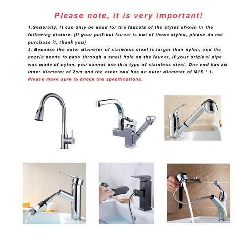 Phyxon spray hose PEX inner hose detail demonstrates safe water flow.