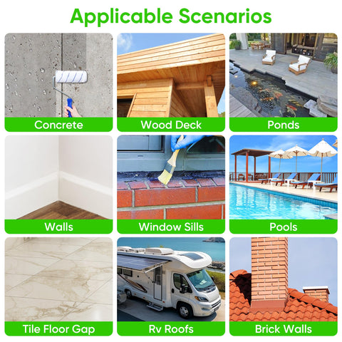 PIBEIBUK indoor-outdoor low-VOC sealant for versatile use.