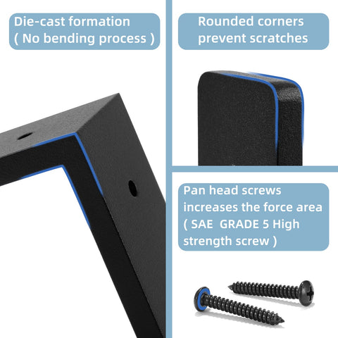 PICESA die cast alloy bracket detail highlights durable construction.