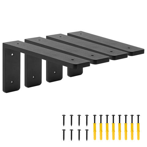 PICESA 8x4 shelf bracket front view for sturdy shelf support.