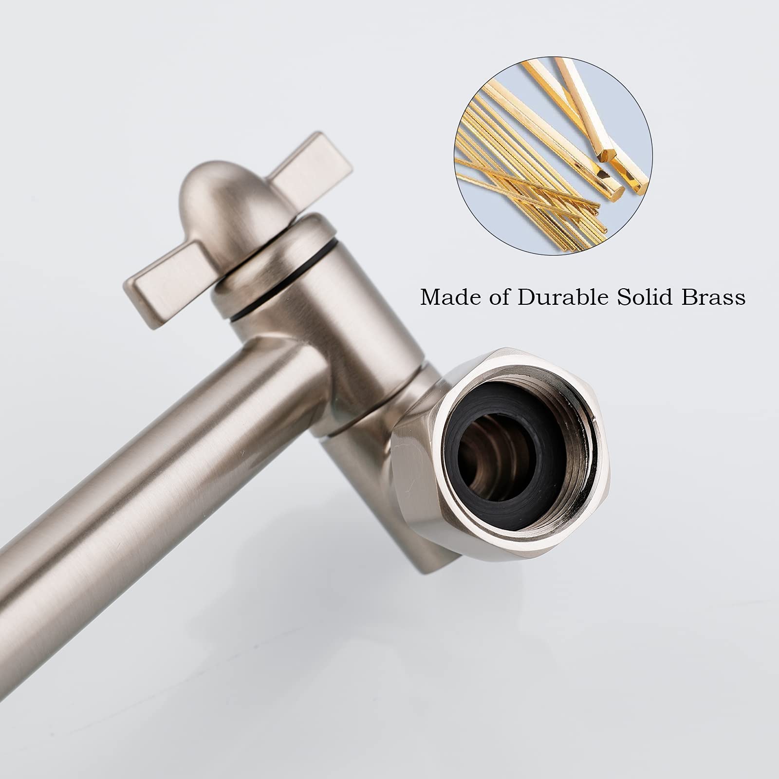 Pichrain universal 1/2 inch thread compatibility fits most showers