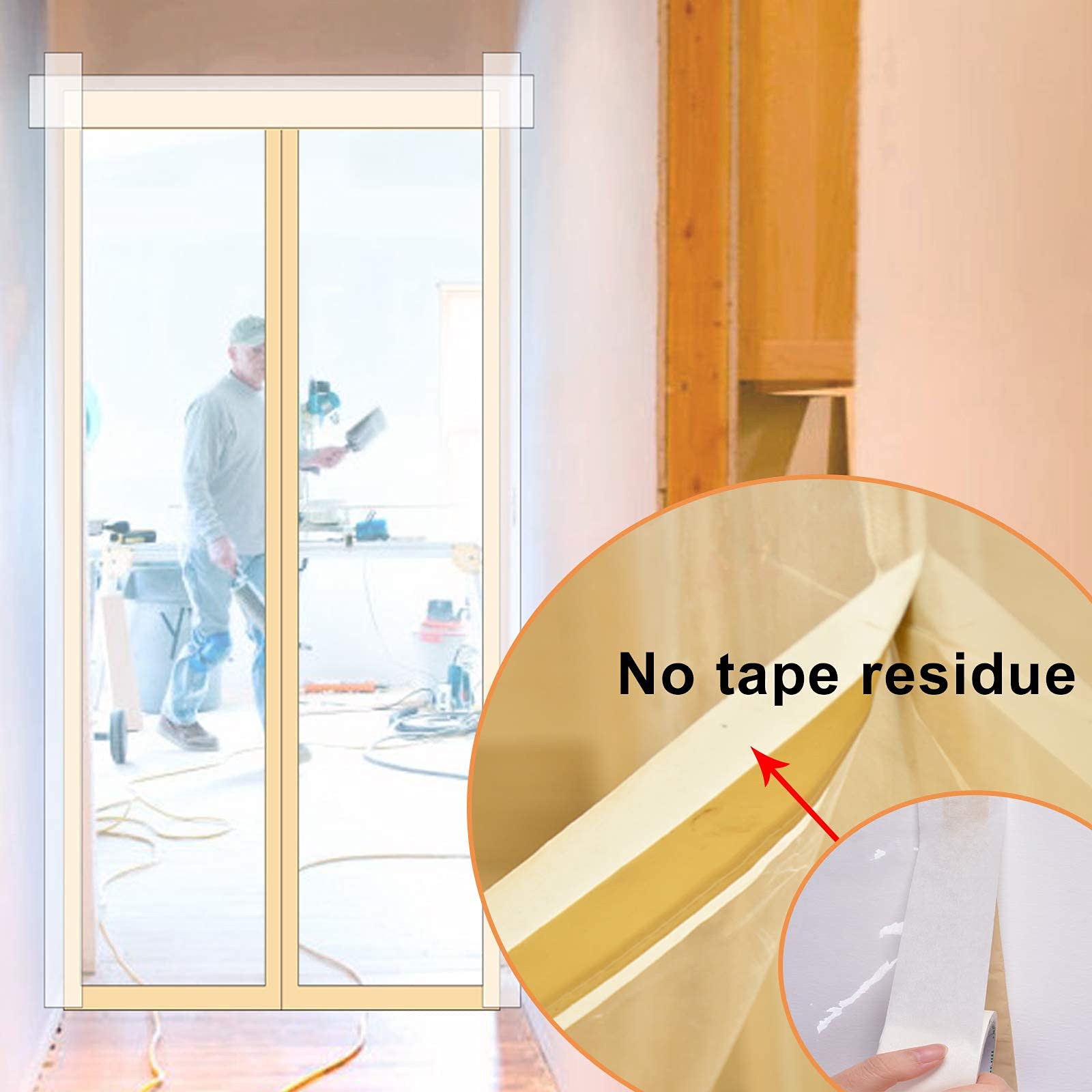 PICK FOR LIFE barrier fits 4w x 7-5h standard doorways.