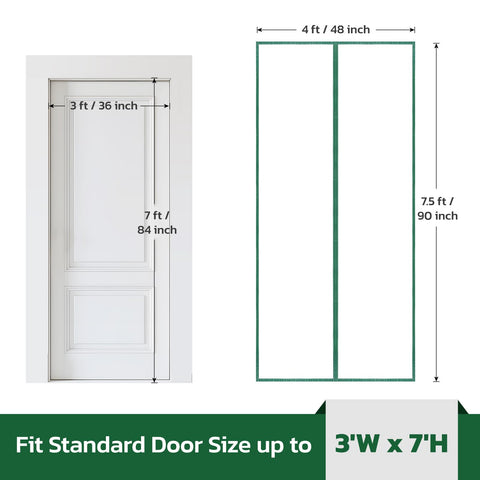 PICK FOR LIFE dust barrier door in-use during remodeling keeps dust localized