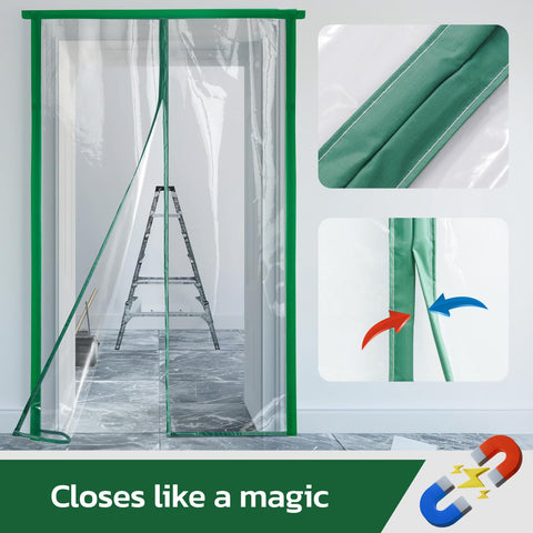 PICK FOR LIFE dust barrier kit easy installation with no tools required.