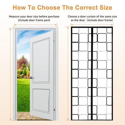 PICK FOR LIFE door curtain in a kitchen to contain cooking fumes