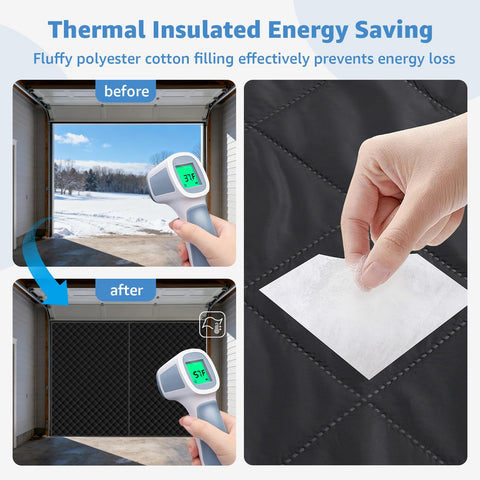 Pick for Life thermal insulation keeps the garage warm and comfortable.