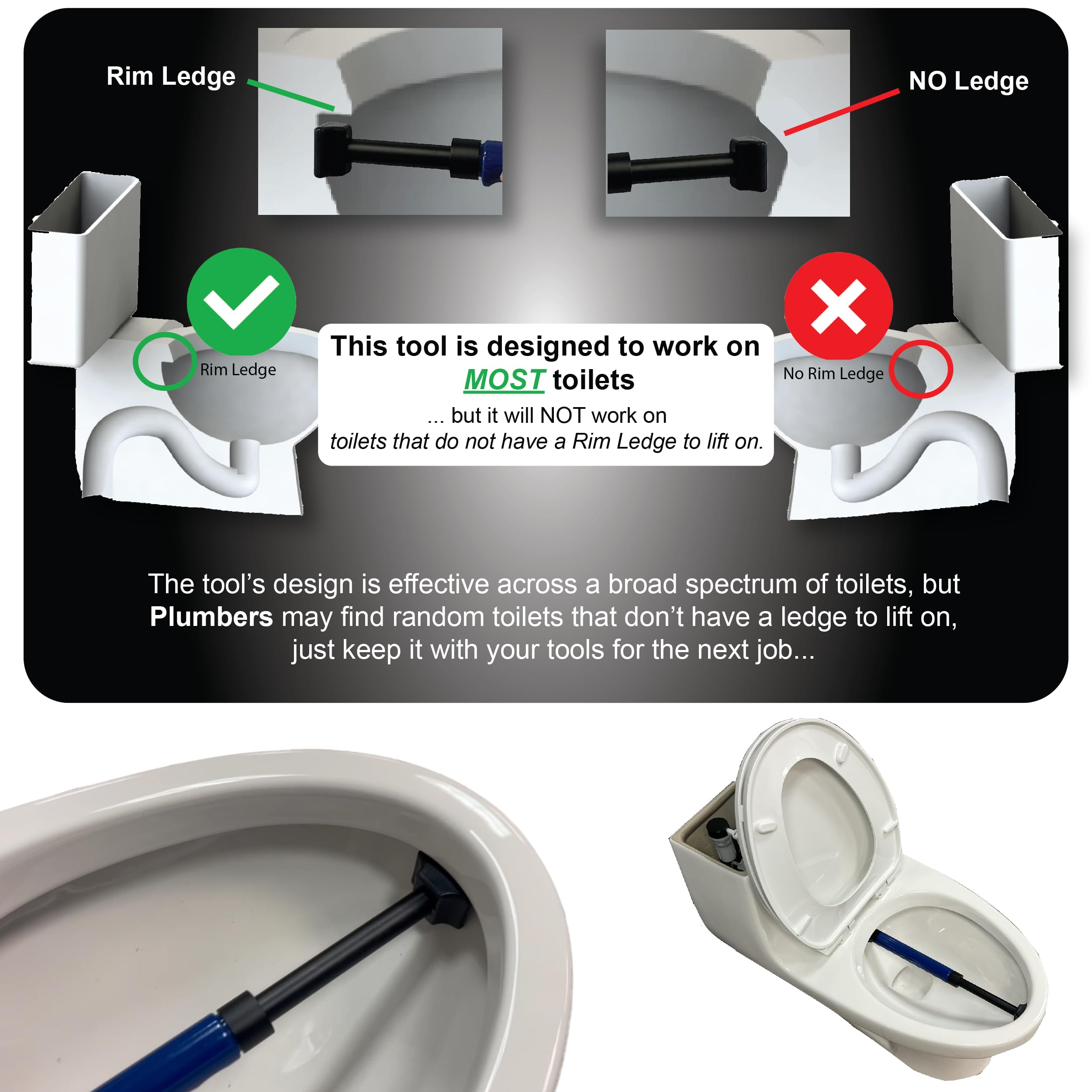 Pick Up Stix spring-loaded mechanism enables smooth lifts and control.