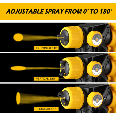 PICKITOLES adjustable flow control dial for precise coating.