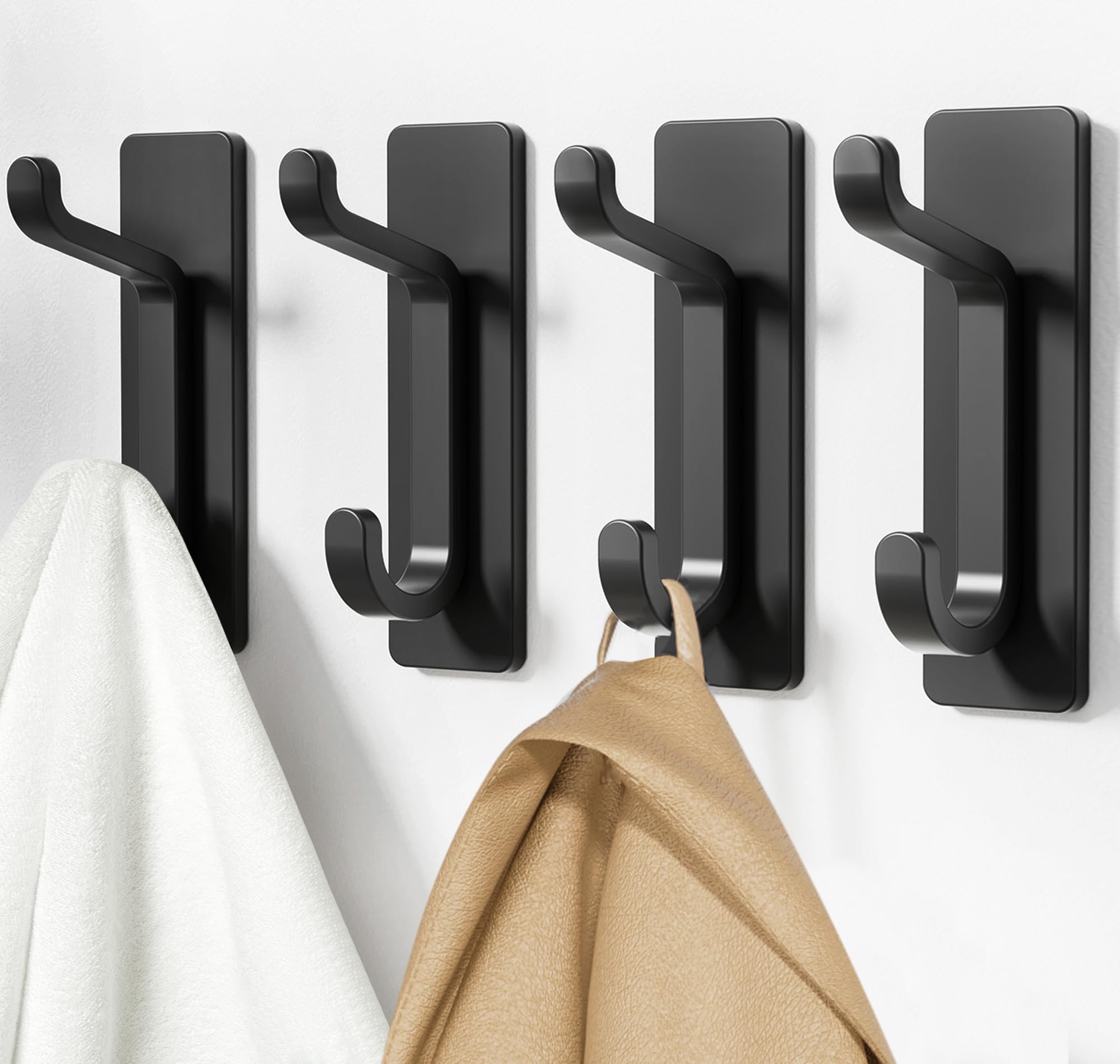 Pickpiff adhesive door hanger holds up to 13 lb without screws
