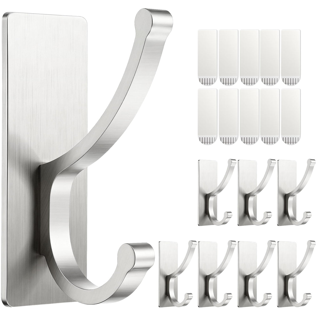 Pickpiff adhesive wall hook strip with no residue for easy removal.