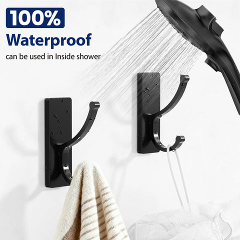 Pickpiff bathroom-use adhesive wall hooks strip for towels and robes