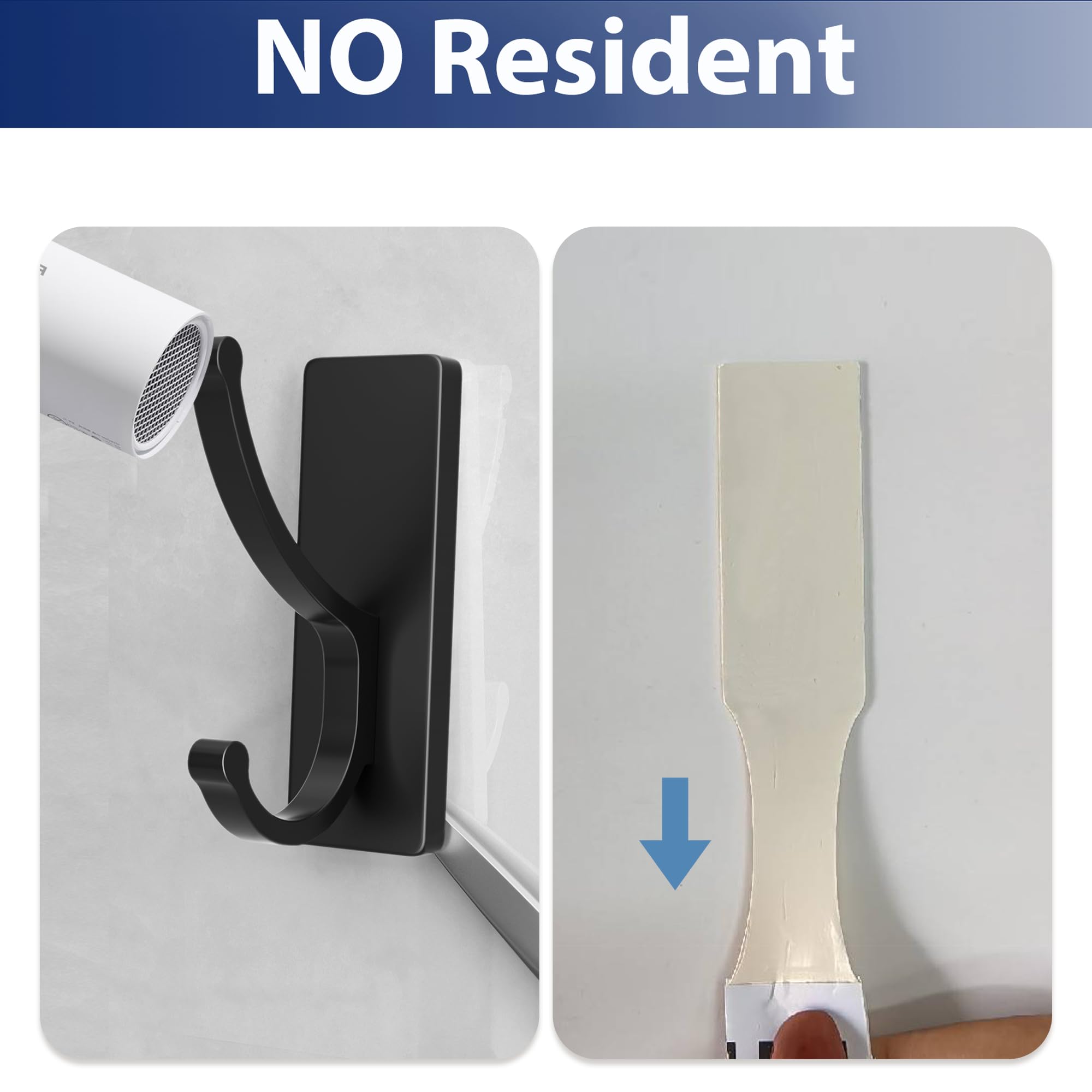 Pickpiff adhesive wall hooks strip offers up to 10 lb holding power