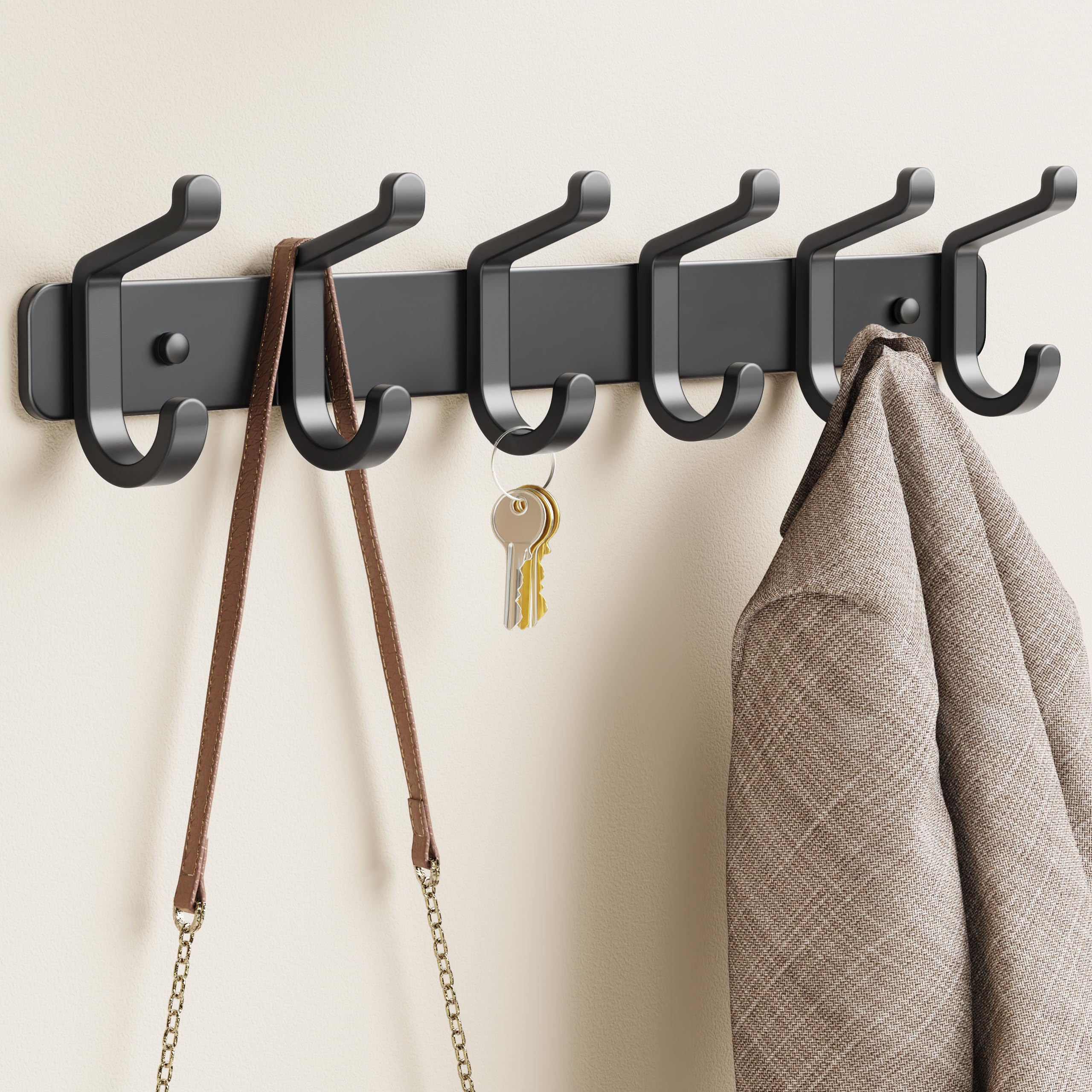 Pickpiff wall mount fits doors or walls for versatility.