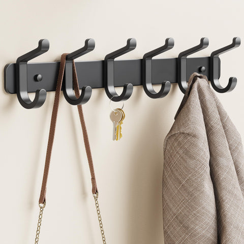 Pickpiff wall mount fits doors or walls for versatility.