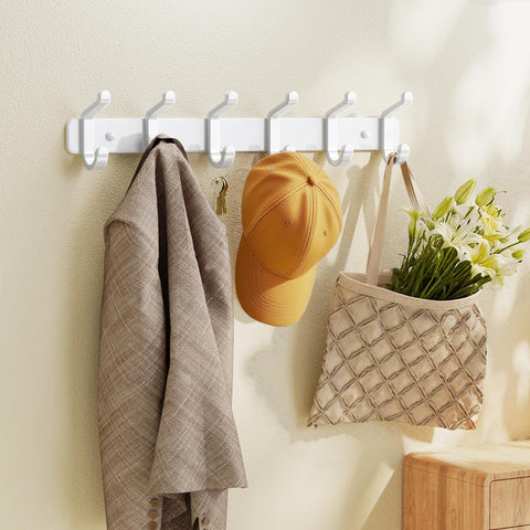 Ideal Pickpiff setup for entryways to hang coats, bags, and keys.