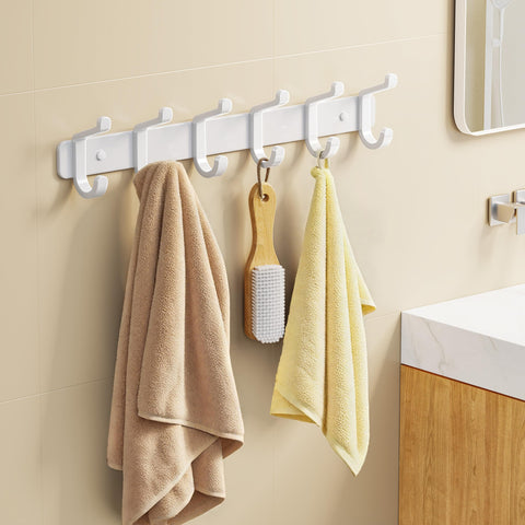 Premium metal construction of Pickpiff coat rack ensures lasting durability.