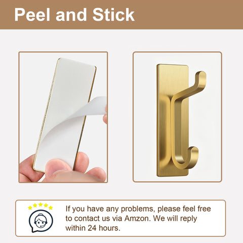 Pickpiff multifunctional wall hook for kitchen, bathroom, RV, coats.