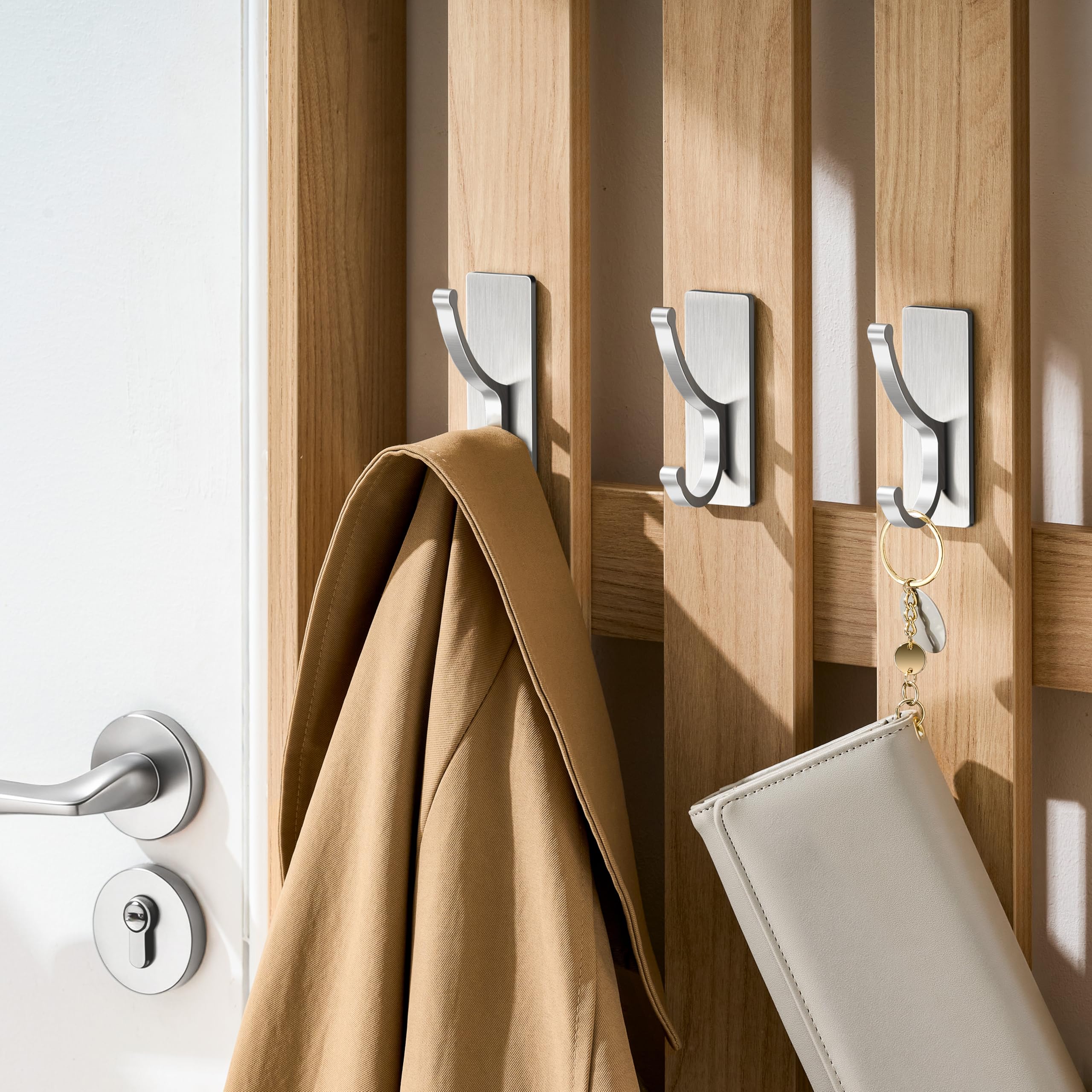 Pickpiff removable wall hook leaves walls intact and clean.